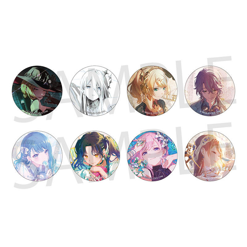 予約商品】グリッター缶バッジコレクション vol.10 B - Colorful