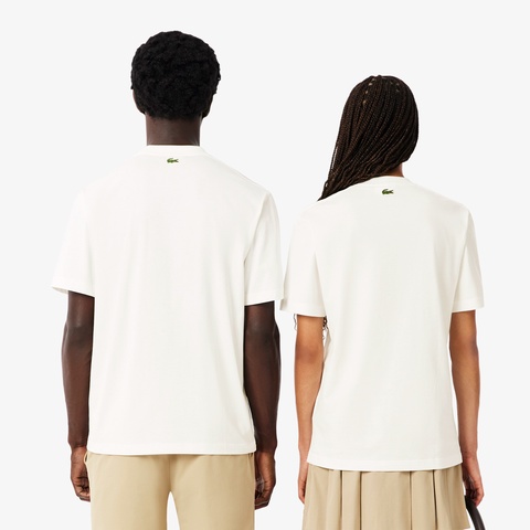 スモールパリロゴクルーネックTシャツ TH2739 - ラコステ（LACOSTE
