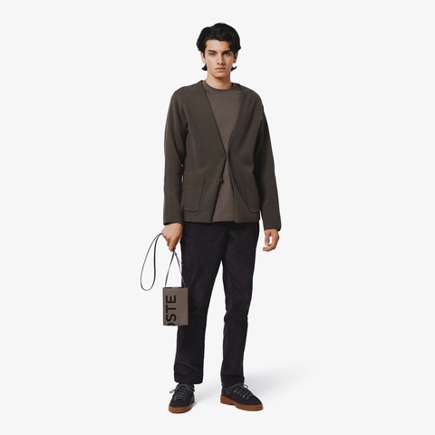 ミラノリブニットカーディガンジャケット AH702EL - ラコステ（LACOSTE