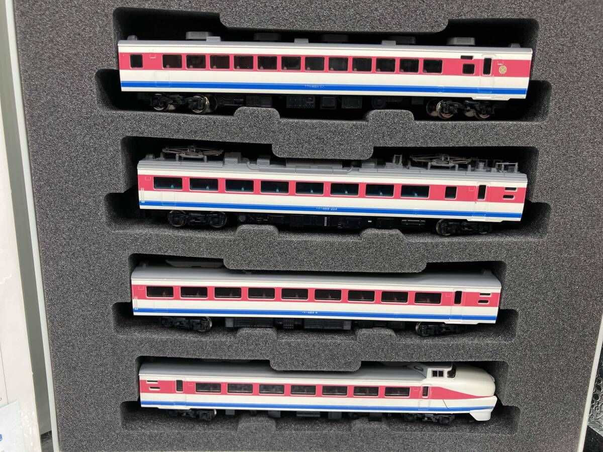 TOMIX 92077+92078 JR489系特急電車白山基本セット増結セット Nゲージ