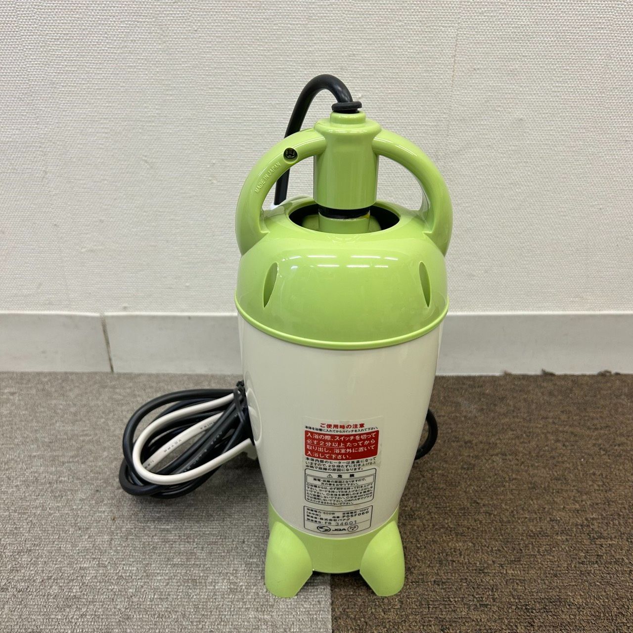 PAAG 風呂バンス600（P05F06G）バスヒーター 本体・吸盤・スイッチ付