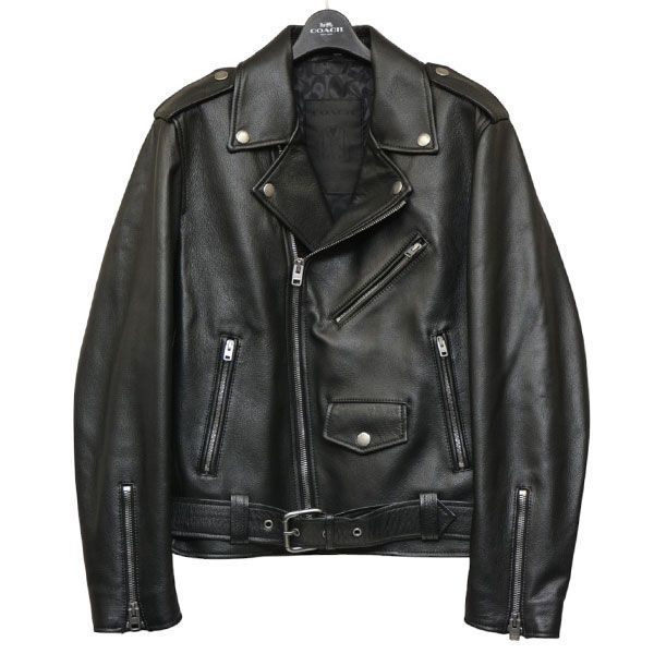 COACH コーチ MOTO JACKET ダブルライダースジャケット レザー
