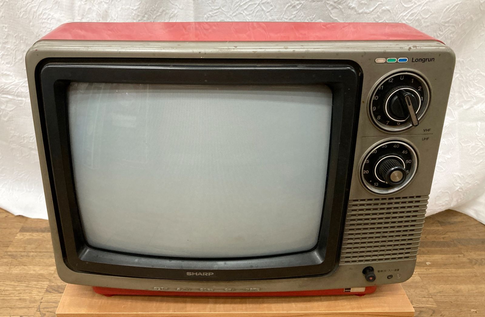 〇昭和レトロ シャープ ブラウン管テレビ CT-1408R 14型 1979年製