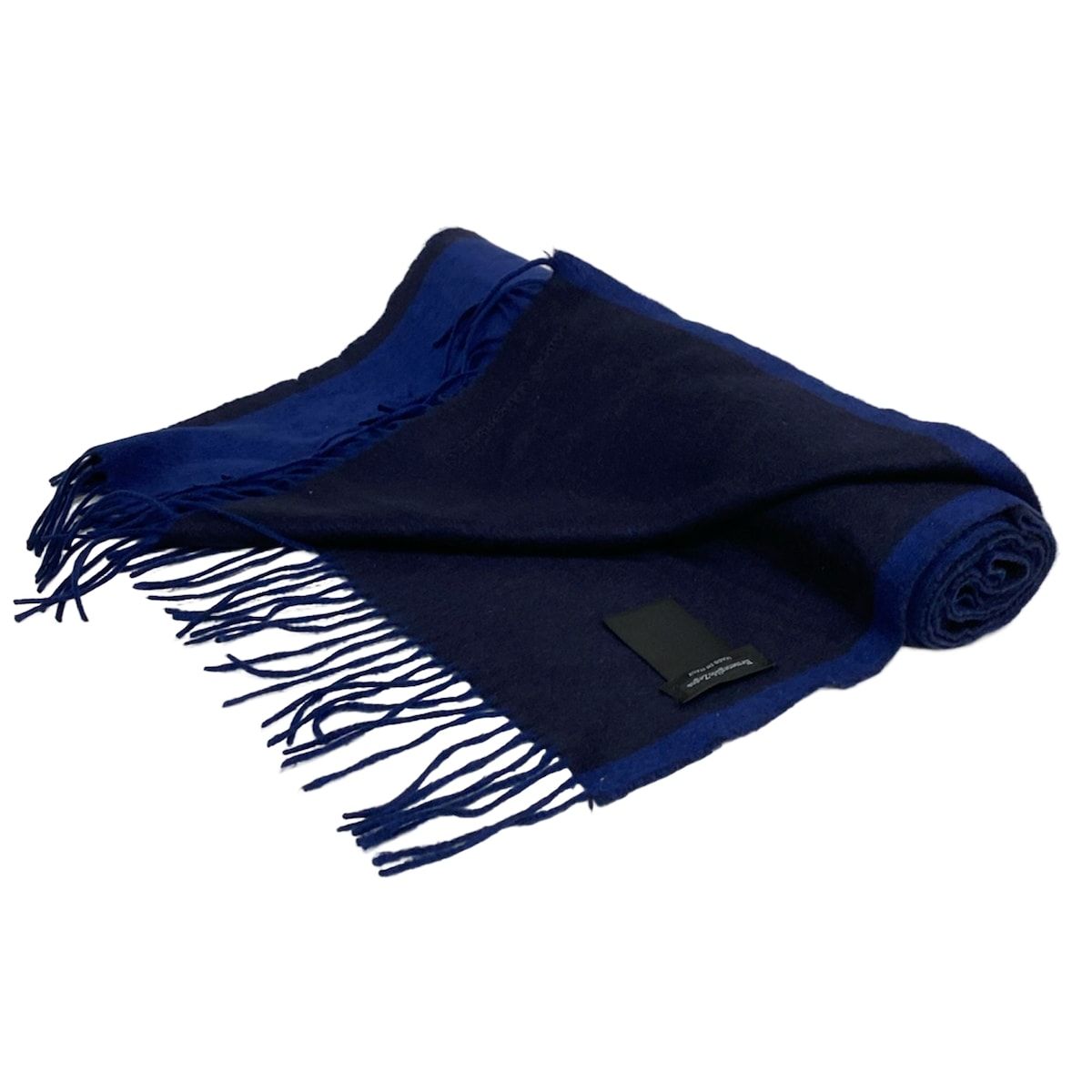 マフラー Ermenegildo Zegna ネイビー Ermenegildo Zegna - 専用