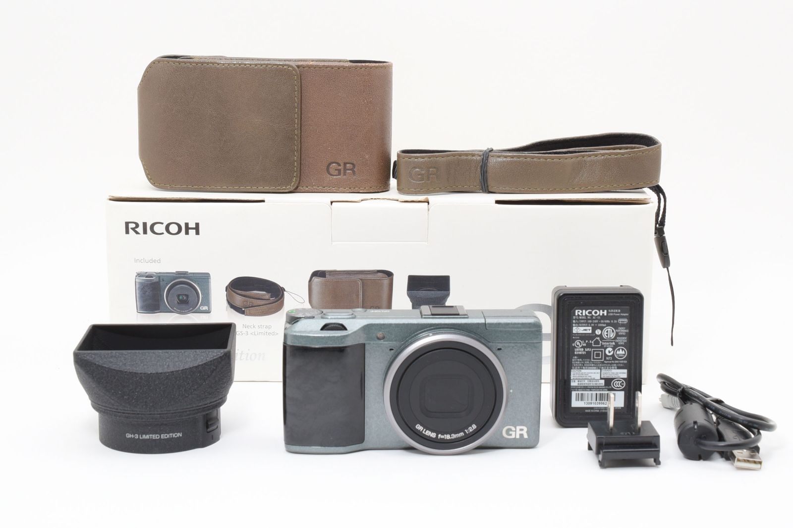 ☆新品級☆ リコー RICOH GR Limited Edition グリーン 《ショット数23