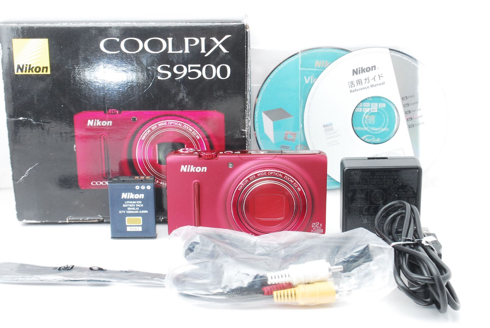 ☆22倍ズーム×Wi-Fi搭載!旅行も日常も大活躍!☆ニコン COOLPIX S9500