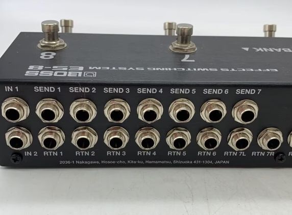 生産完了品 BOSS ES-8 プログラマブルスイッチャー - メルカリ