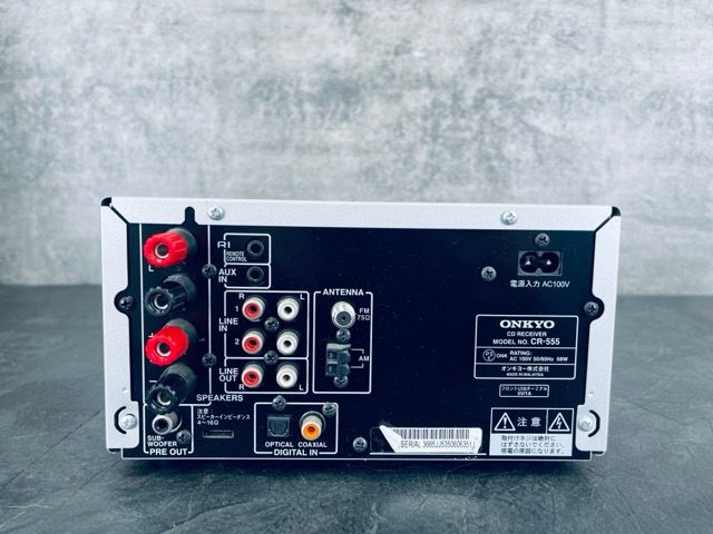 オンキョー CDレシーバー 【中古】動作保証 ONKYO CR-555 オーディオ