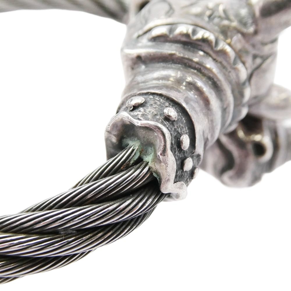 BILL WALL LEATHER ビルウォールレザー WIRE BANGLE w/RHINO 30周年