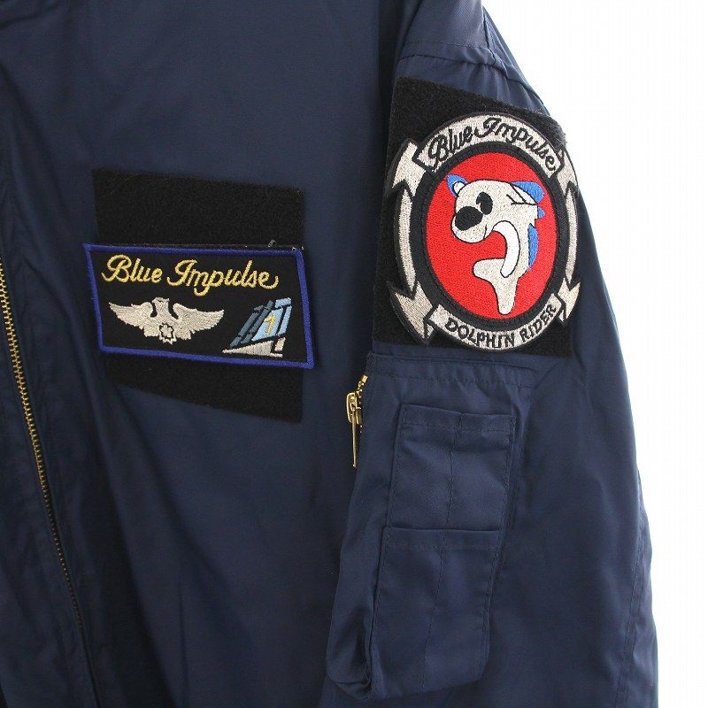 航空自衛隊PX 松島基地帰還記念 ブルーインパルス フライトジャケット