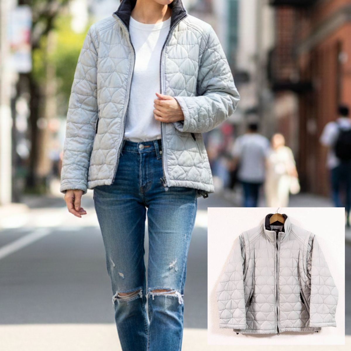 袖を外して2WAY◎【ACG】エィシージー NIKE ナイキ キルティング