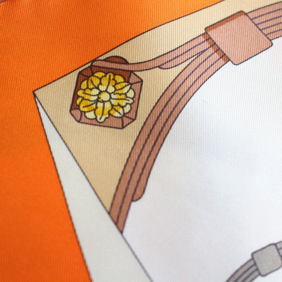 HERMES エルメス カレ 90 スカーフ スプリング・スプリング シルク100