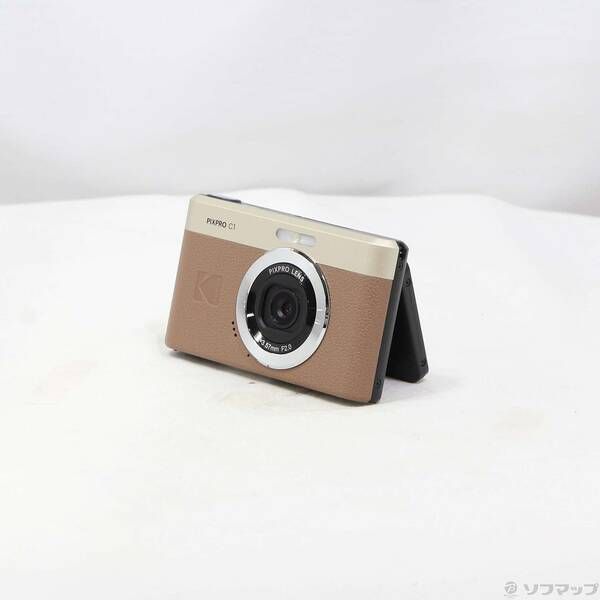 品〕 KODAK PIXPRO デジタルカメラ 節約 C1 ブラウン【276】