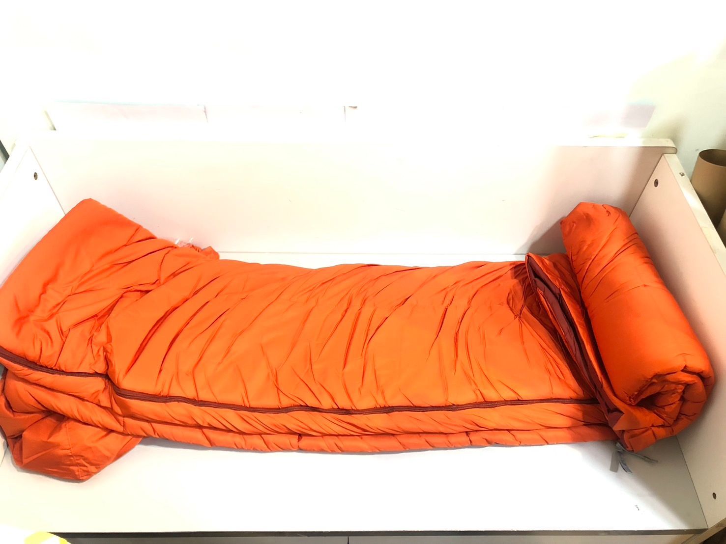 ◇未使用 mont-bell モンベル Family Bag 1 オレンジ シュラフ 寝袋