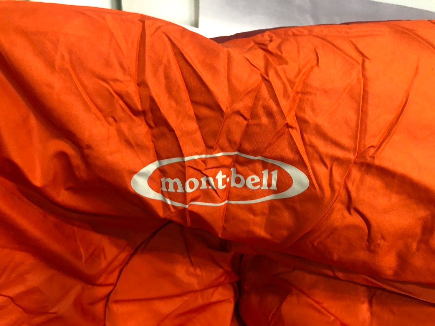 ◇未使用 mont-bell モンベル Family Bag 1 オレンジ シュラフ 寝袋