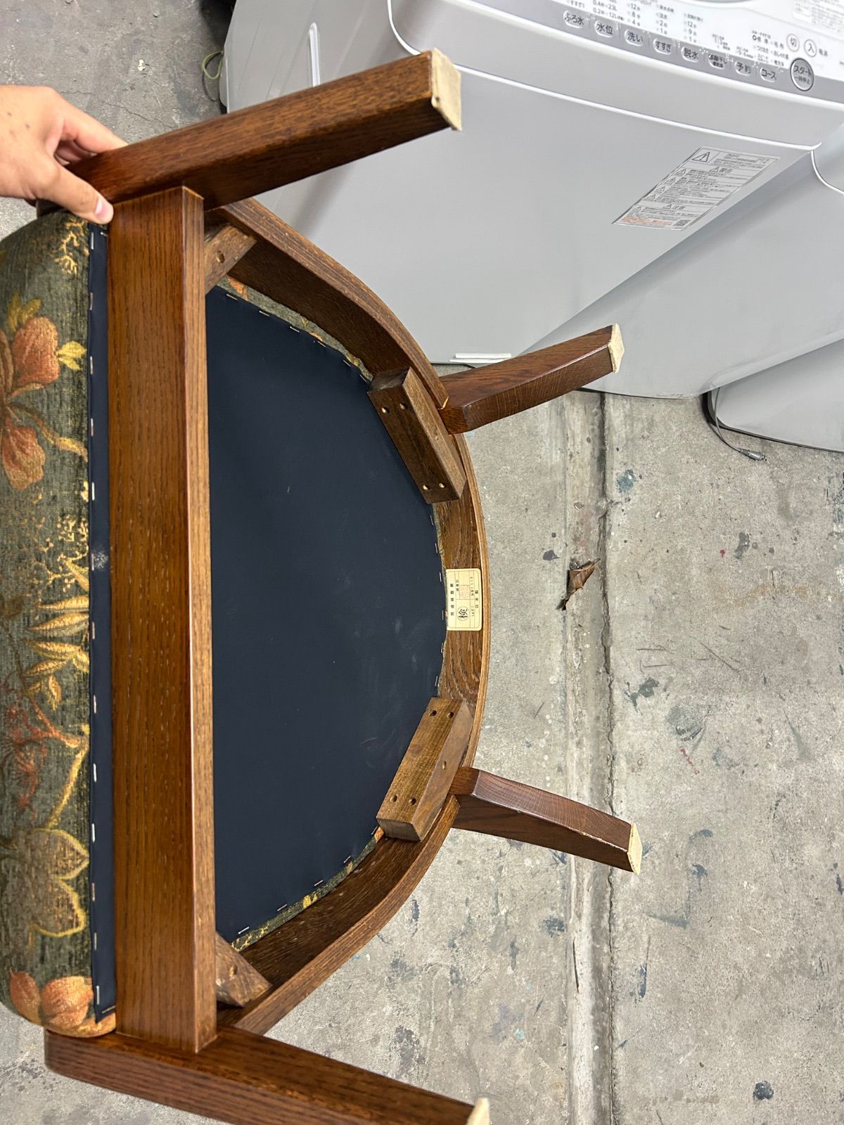 美品】三越家具ブルージュ クラシックヴィンテージアームチェア 1人