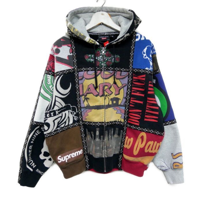 Supreme×Number Nine ナンバーナイン 国内正規 25AW Patchwork Zip Up