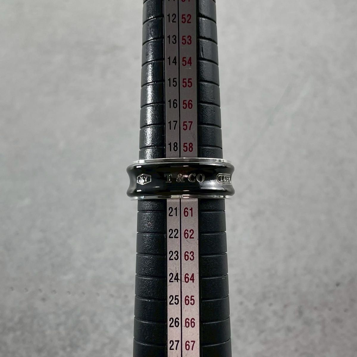 ティファニー 20号 1837 ナロー リング 925 チタン XG7fe - メルカリ