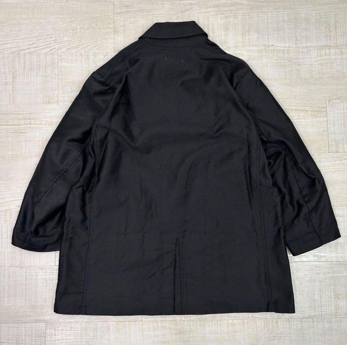 21aw 2020 OUTIL ウティ MANTEAU MIERY ブラック モールスキン コート