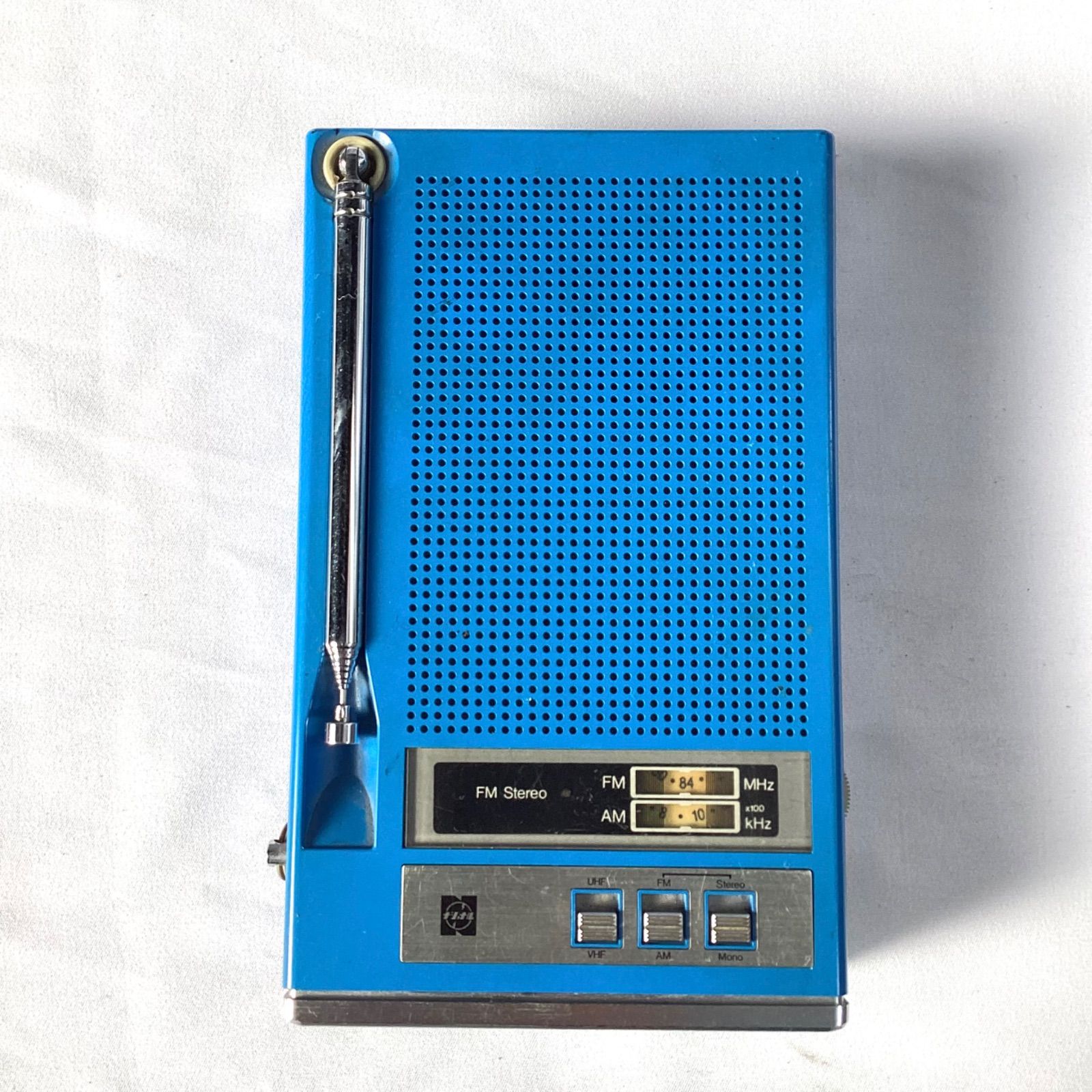 National TR-1020 小型ブラウン管テレビ マイクロテレビ ラジオ 昭和