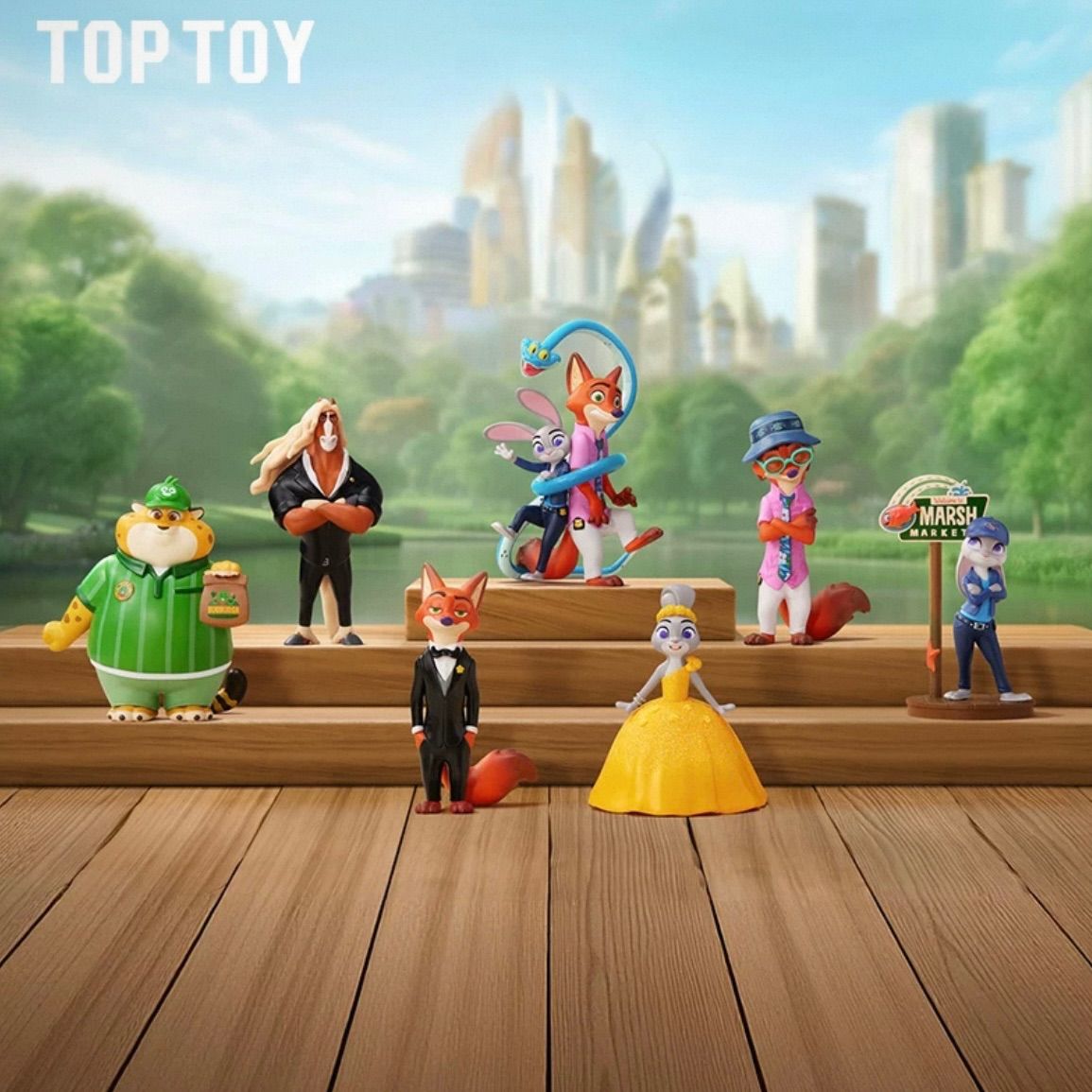 TOPTOY ズートピア2 ニック ジュディ 変装私服セット 新品 TOPTOY