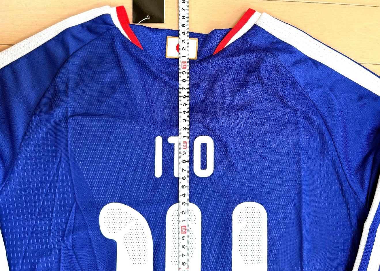 サッカー日本代表 オーセンティックユニフォーム 長袖 #14 ITO (伊東