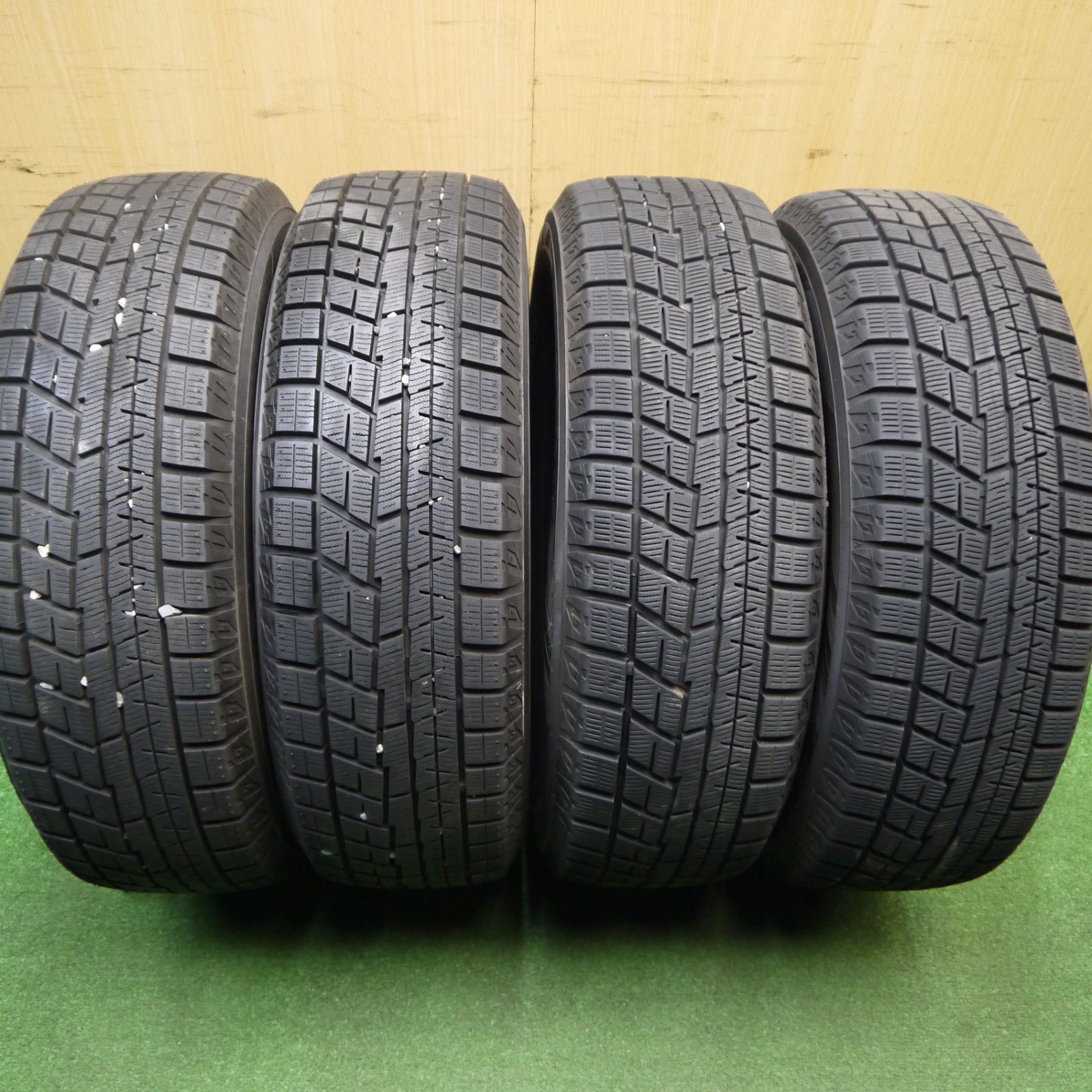 バリ溝！24年！ほぼ10分☆スタッドレス 195/65R15 ヨコハマ アイス