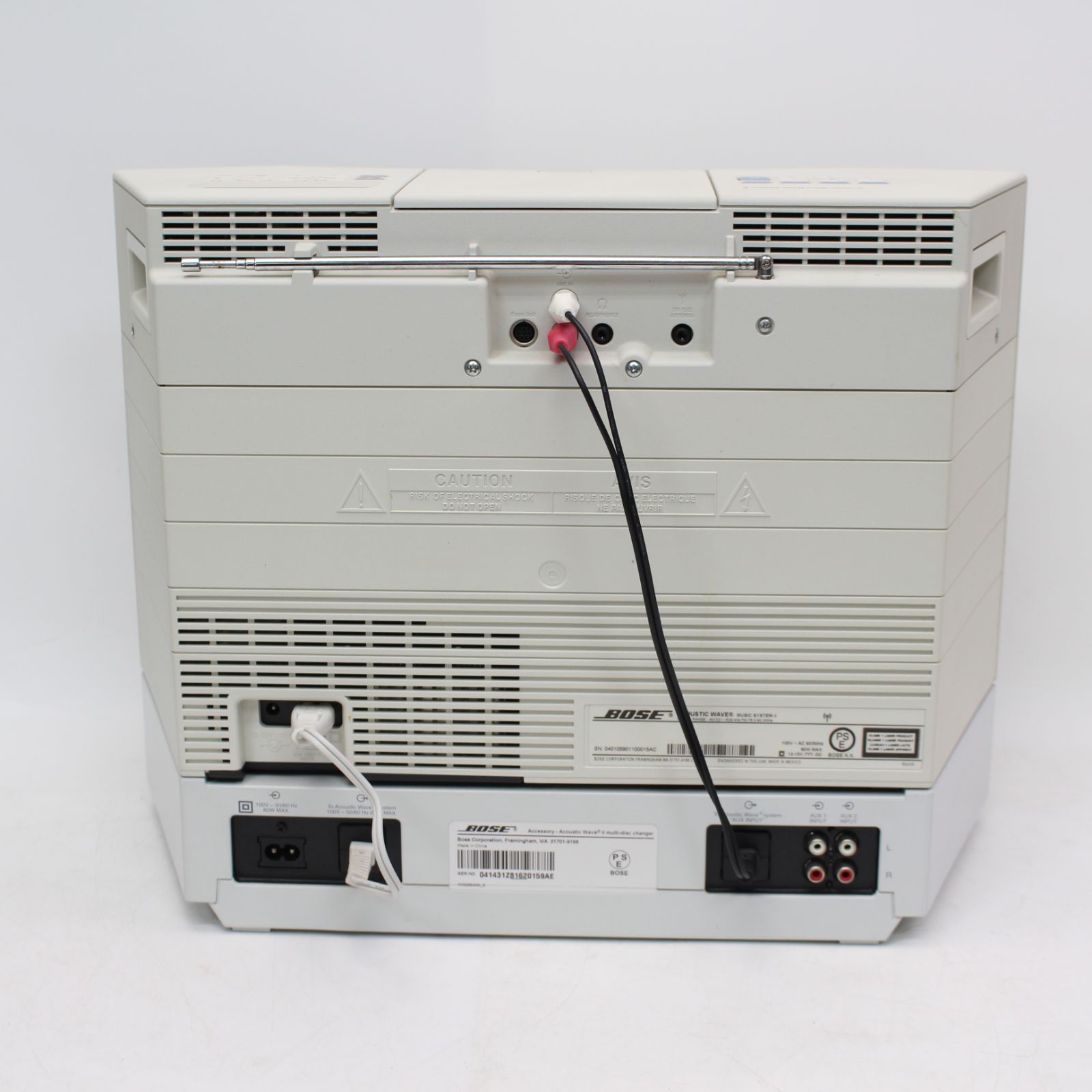 IS249)BOSE AWMSⅡ CDラジオ CDチェンジャー付き ボーズ Accoustic