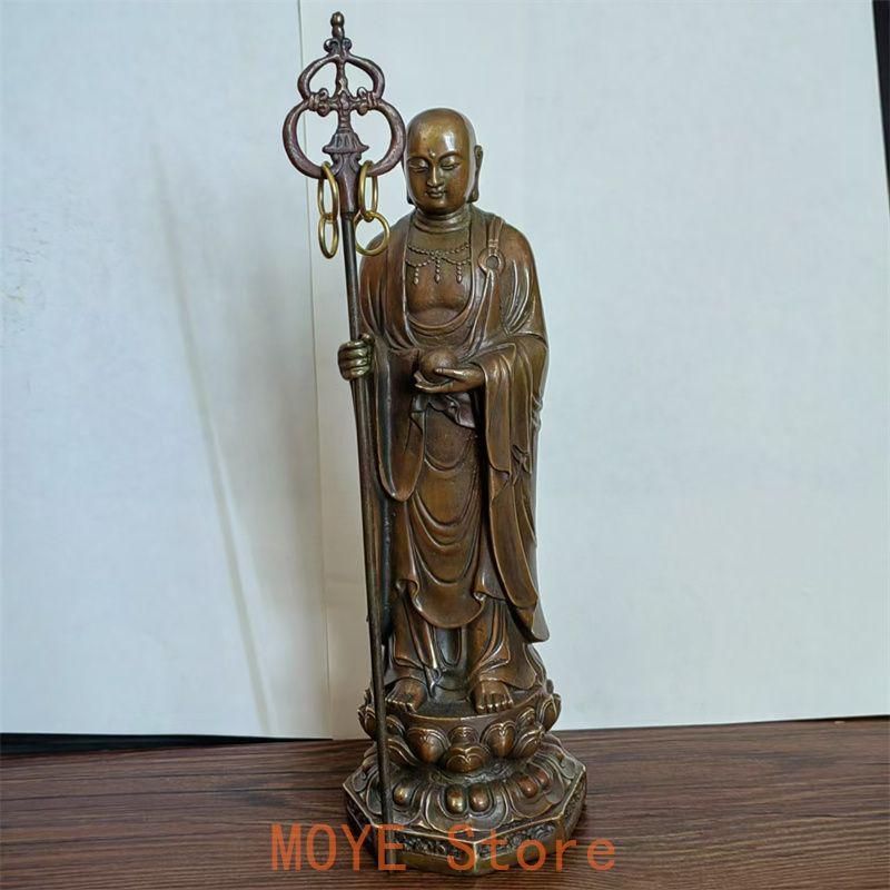 地蔵 菩薩 観音 銅製 仏像 彫刻 置物 開運 風水 - メルカリ