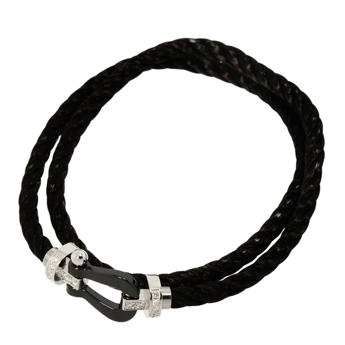 フレッド FRED フォース10 LM ハーフダイヤ ブレスレット #18