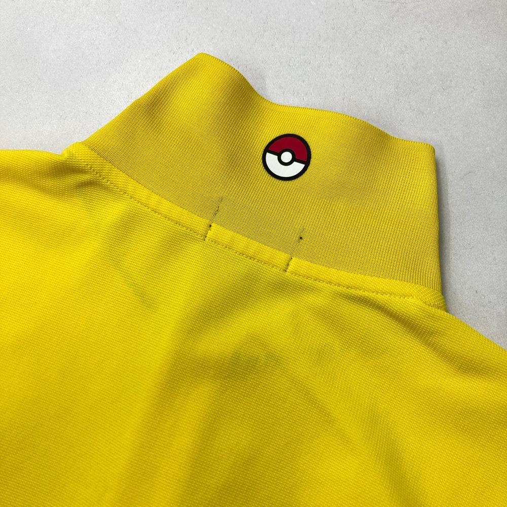 PEARLYGATES ピカチュウ ゴルフポロシャツ イエロー Lサイズ