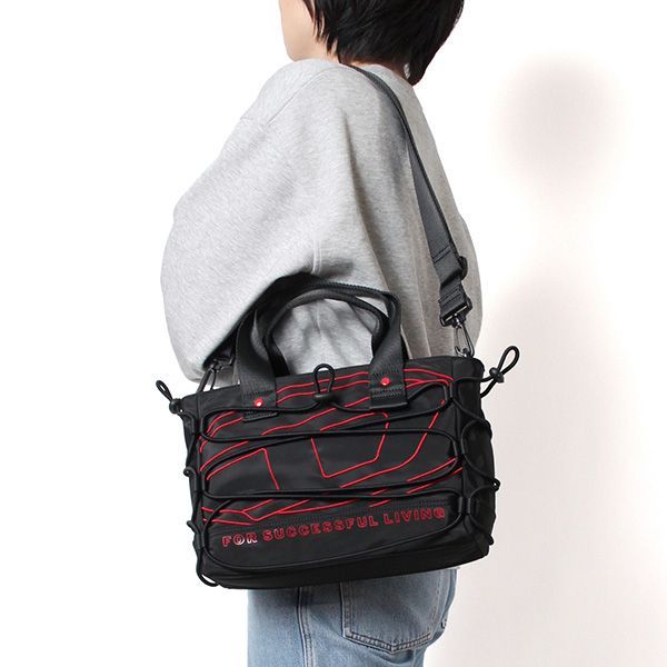 25AWモデル ディーゼル DIESEL レディース 2WAY トートバッグ TECH-D