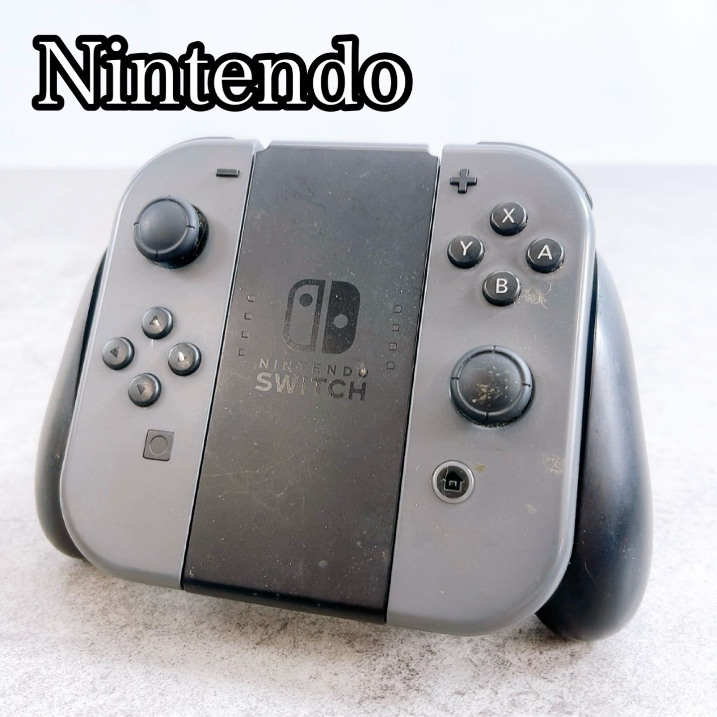 Nintendo Switch 本体 グレー & 純正プロコン セット 中古 Nintendo