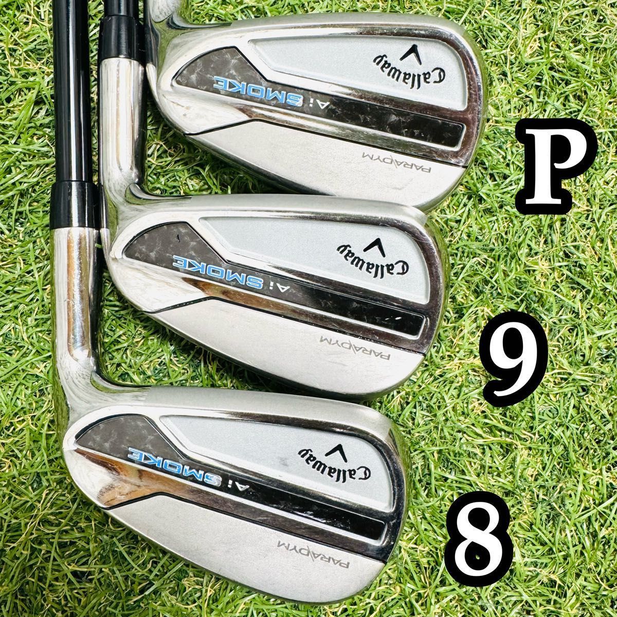 良品】初心者推奨 キャロウェイ Aiスモーク メンズアイアンセット 5本