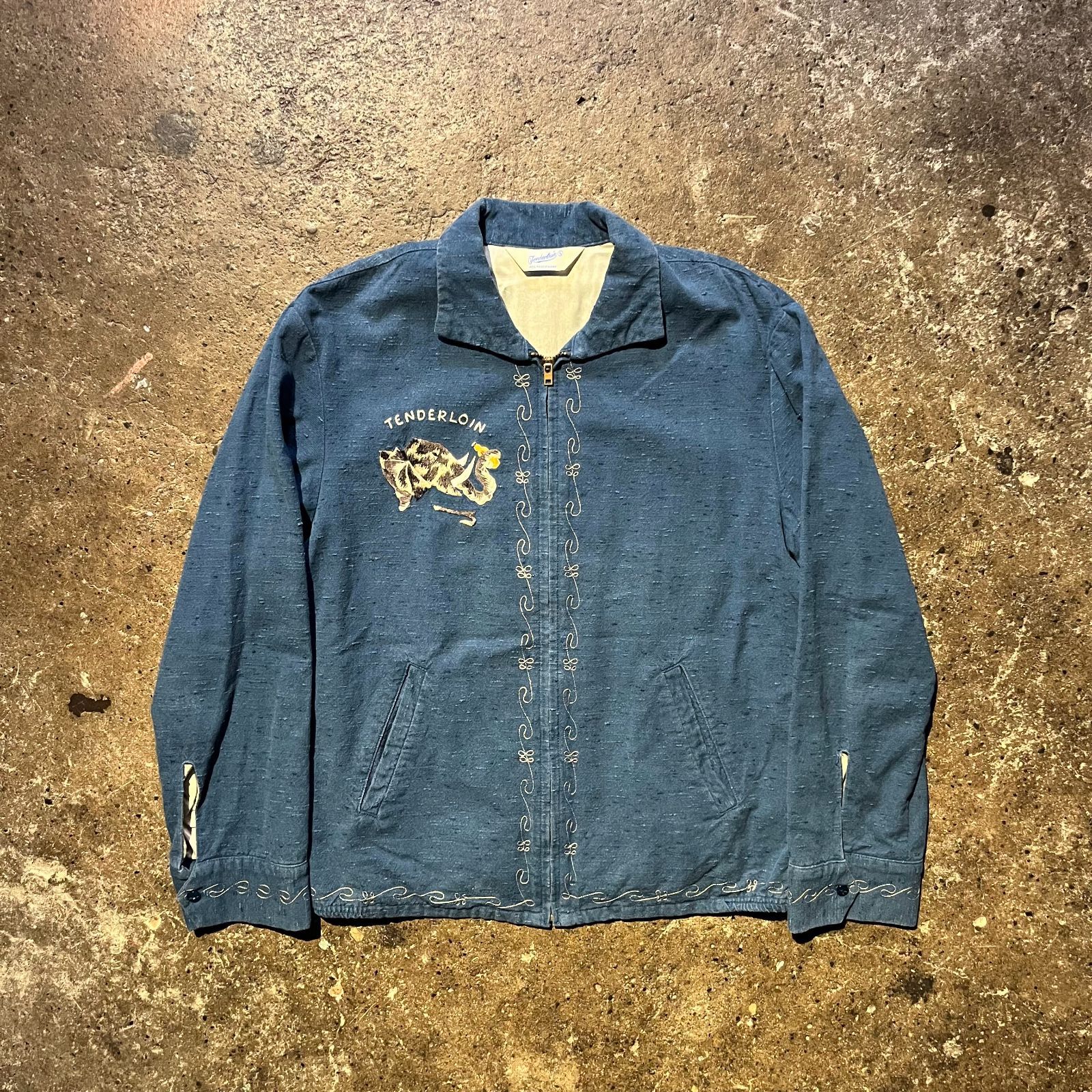 TENDERLOIN 16ss T-SOUVENIR JACKET S エレファント刺繍
