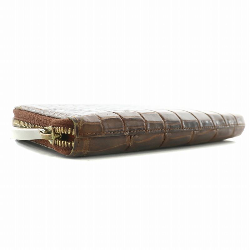 池田工芸 IKEDA Kohgei 長財布 クロコダイル レザー ラウンド