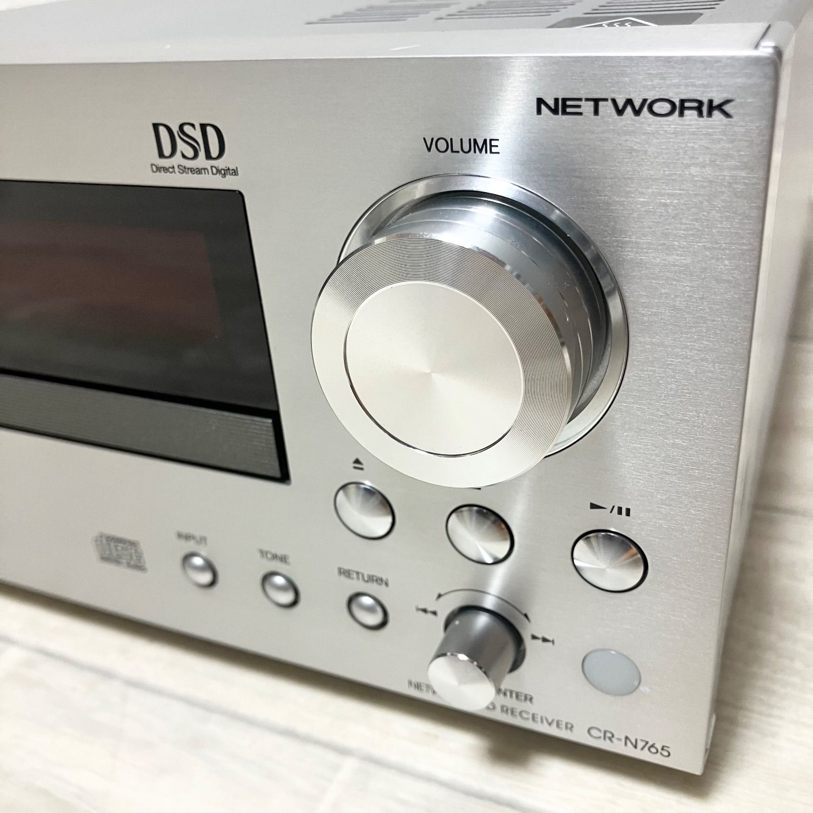 美品 オンキョー CR-N765ネットワーク CDレシーバー ONKYO リモコン付