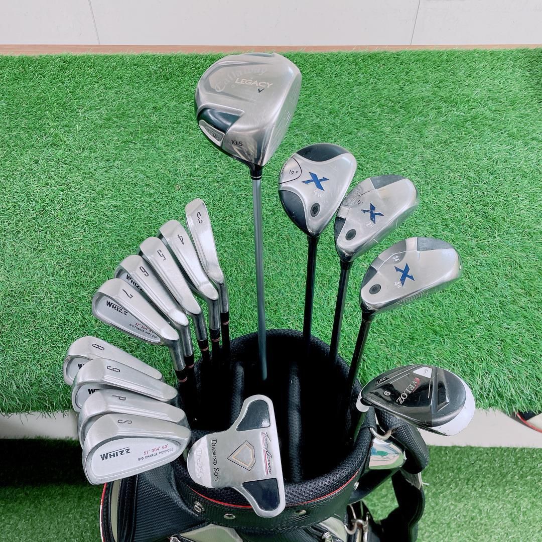 キャロウェイ LEGACY X メンズ ゴルフクラブ セット 15本 N2162 - メルカリ