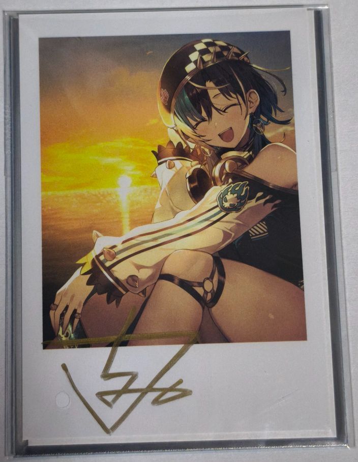 輪堂千速 誕生日記念2025 特典 輪堂 千速 直筆サイン入り トリダモノ