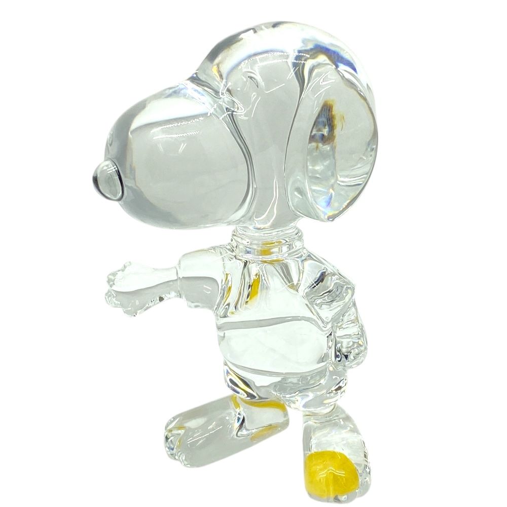 バカラ オブジェ 置物 インテリア フィギュリン スヌーピー ピーナッツ