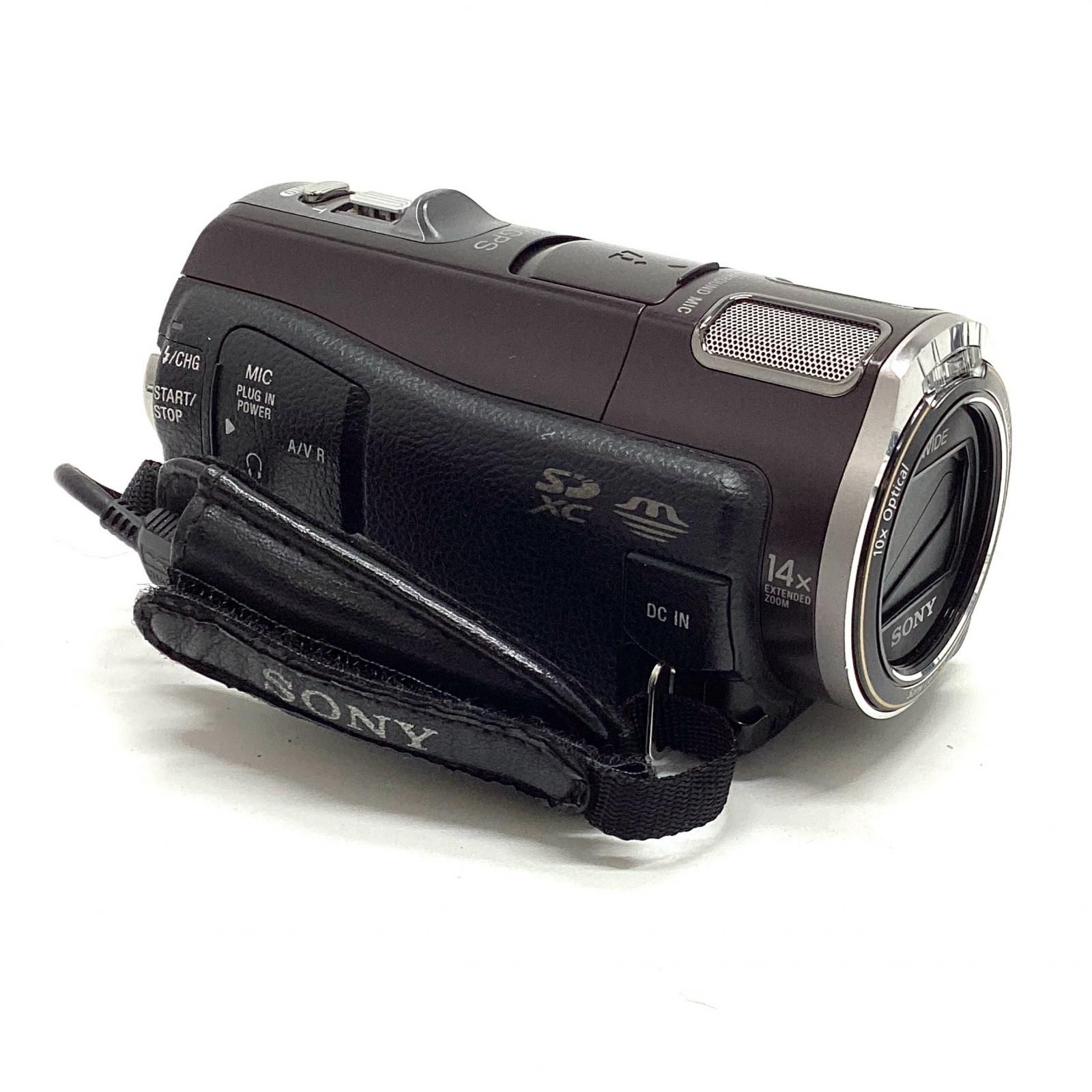 SONY HDR-CX560V ビデオカメラ 本体 ボルドーブラウン SONY HDR-CX560V