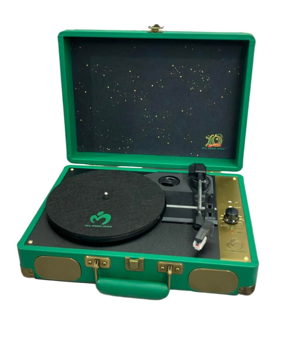 レコードプレイヤー Mrs, GREEN APPLE MGA レコードプレイヤー PDZN