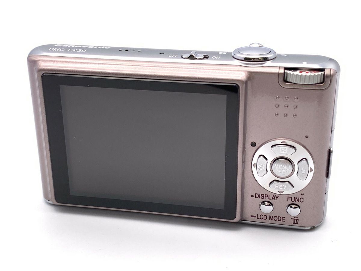 Panasonic LUMIX DMC-FX30 実働品 完品 ブラウンデジカメ Panasonic