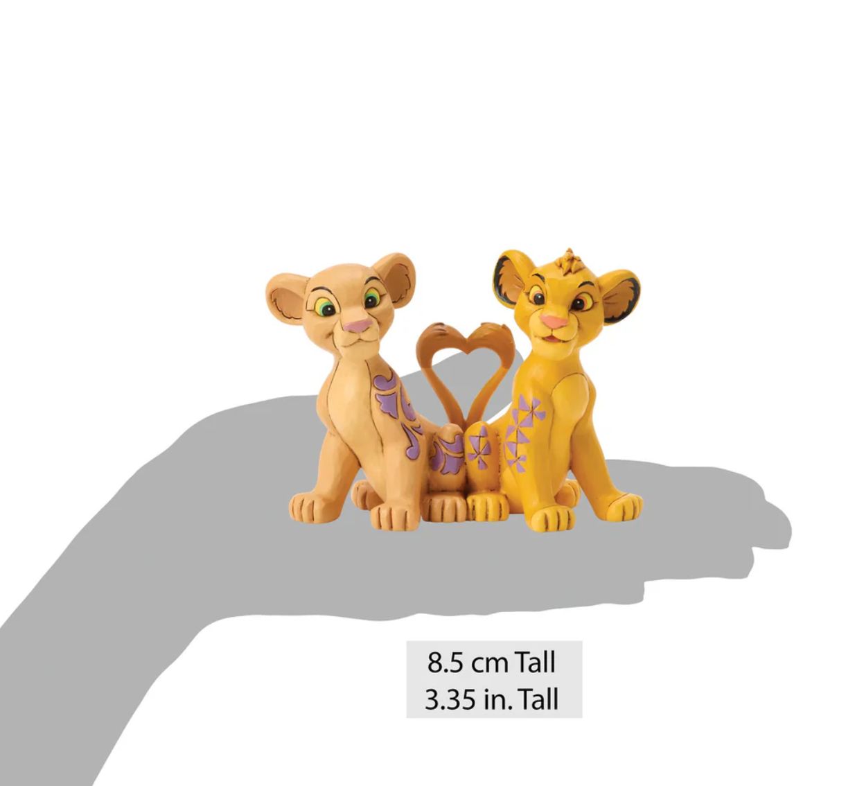 ディズニー ライオンキング ジムショア シンバ＆ナラ ハートテイルズ