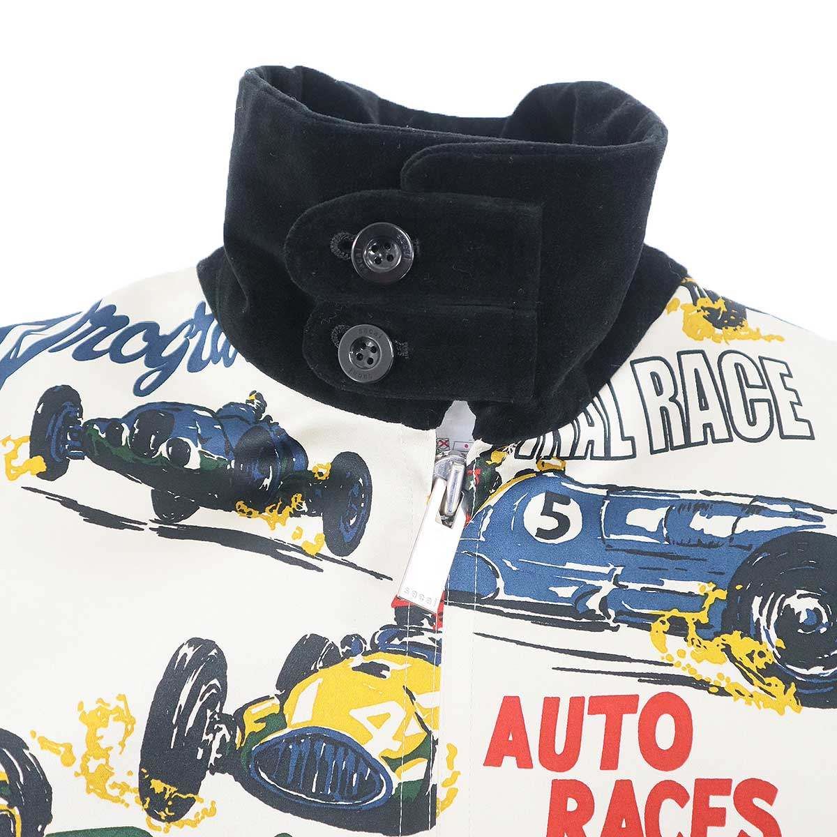 sacai サカイ 25SS Car Race Tropical Print Jacket カーレース