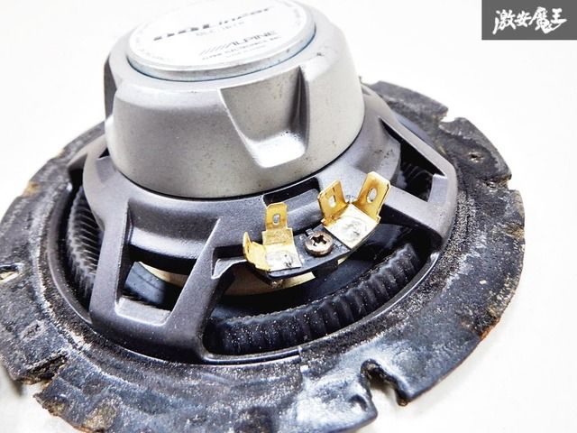 音出しOK‼保証付 ALPINE アルパイン DDLinear スピーカー 2WAY 16cm