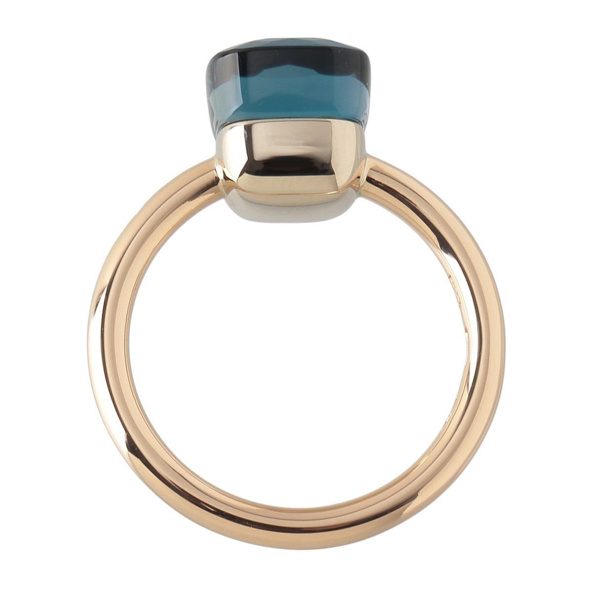 ポメラート ヌード プチ ロンドンブルートパーズ リング 現行モデル