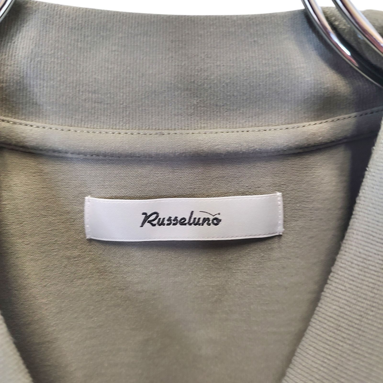 RUSSELUNO ラッセルノ ゴルフ 23AW L/S MOCKNECK SHIRT カタカナ