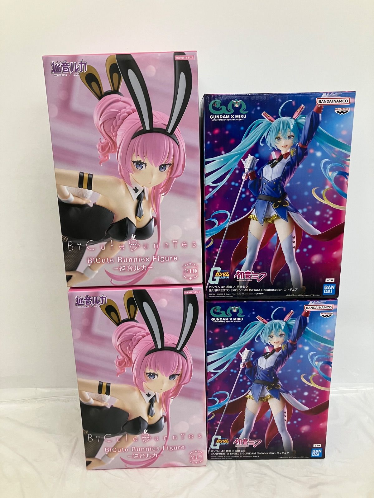 未開封 初音ミク 巡音ルカ フィギュア 4個 LF2585 f107 - メルカリ