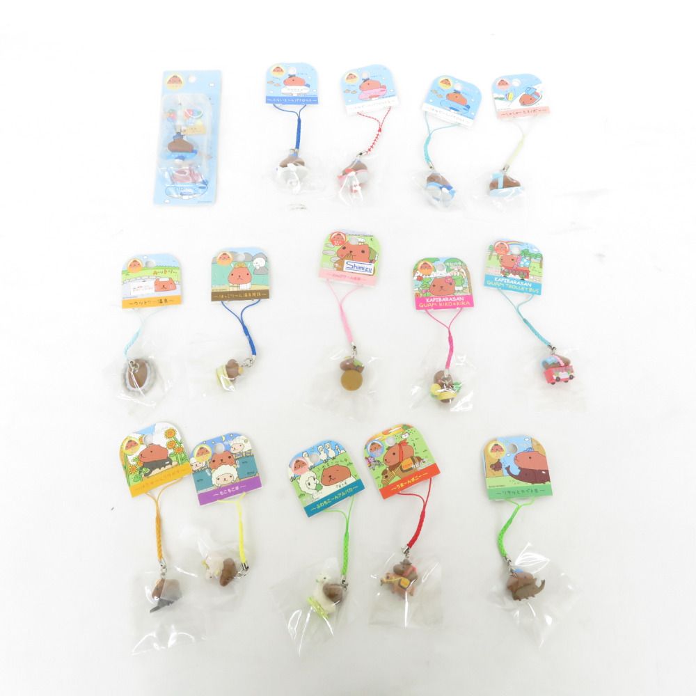 カピバラさん ご当地ストラップ 経年汚れ有 空港/リゾート/ご当地